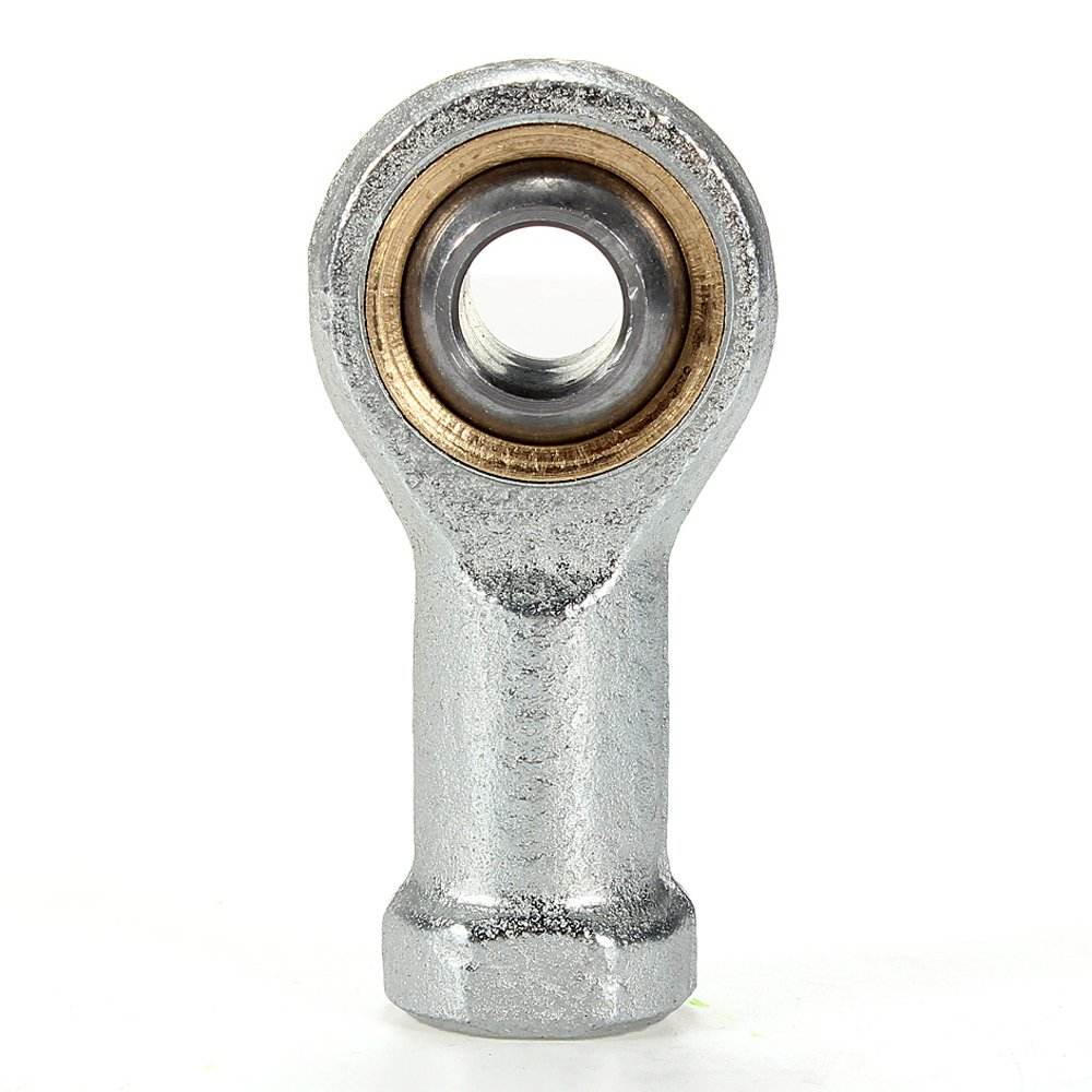 Metal-To-Metal with Grease Fitting Female Rose Joint M5/M6/M8/M10/M12 Left Thread Bronze Liner Performance Rod End Bearing Ball Joint Bearing image number 3