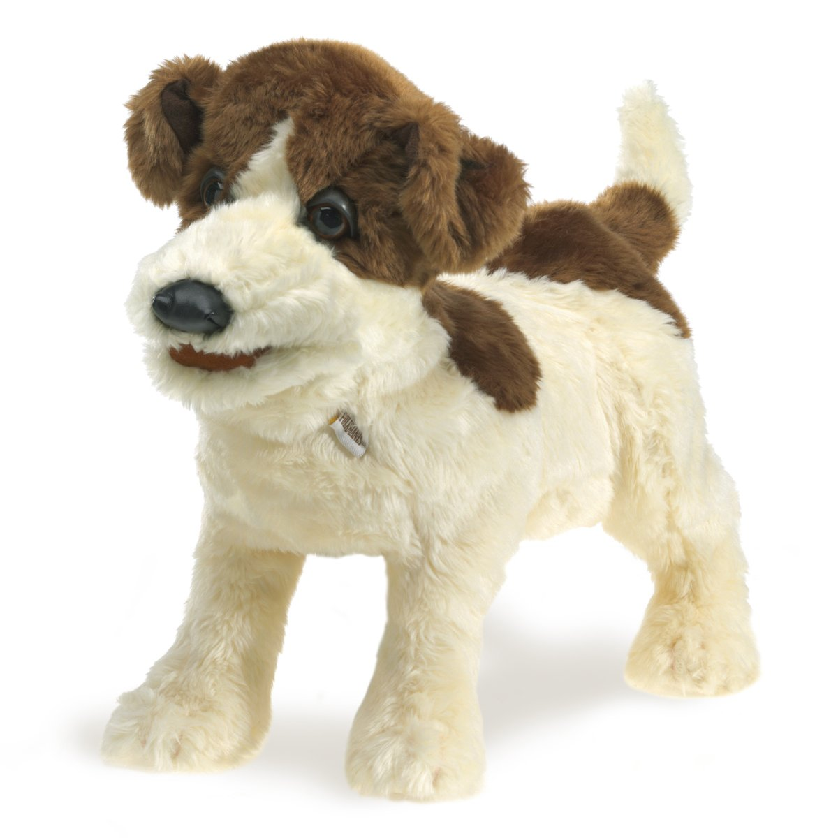 Jack Russell Terrier Hand Puppet, Smooth Coat