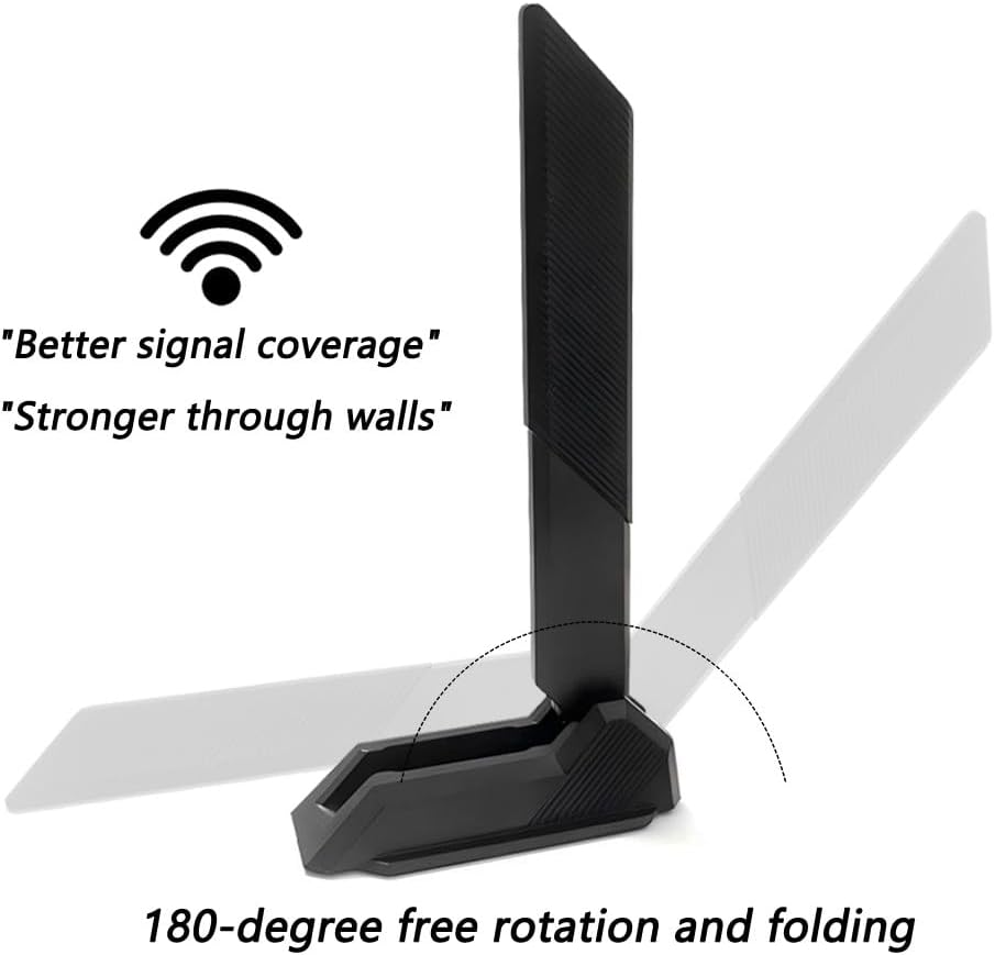 Gintai Wifi 7 Antenna Magnetic Base for Gigabyte Z890 B550M B860M X870 B650E B850 W790 B850I Z890I Z890M X870E PC Desktop Computer Gaming Motherboard image number 4