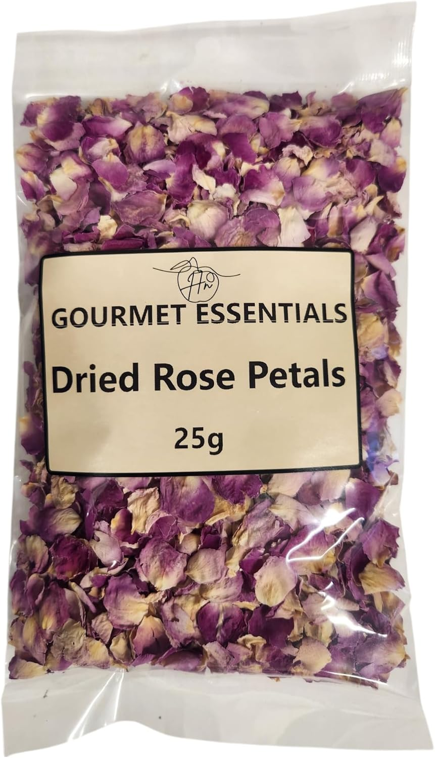 Gourmet Essentials Edible Rose Petals 25G