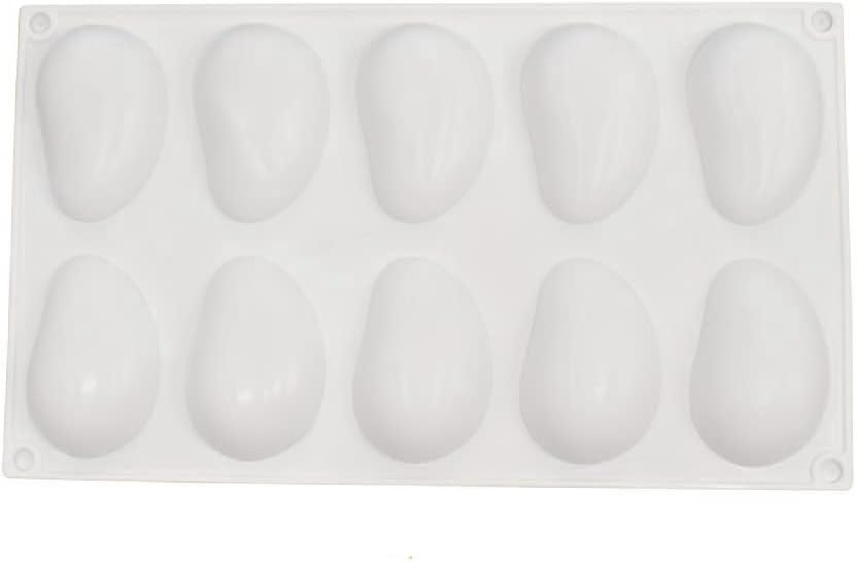 Silicone Mold Dessert Silicone Cake Mold for Baking Fondant Mould Fruit Shape Sugar Candy Jelly Bakeware Chocolates Mould (Mango H_11.68X6.84X0.8 Inch) image number 3