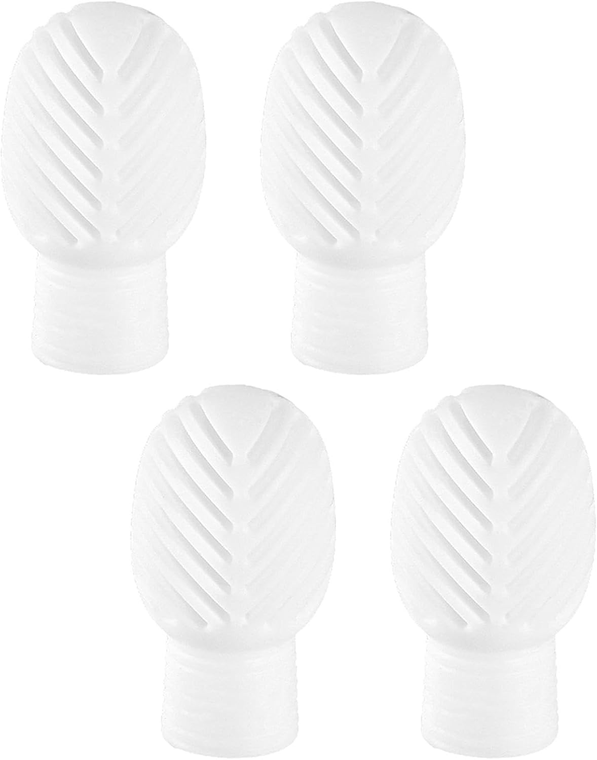 Humdcdy Drum Stick Dampeners - Silicone Drumstick Tips for Mute Clacking Sound - Musical Instruments Accessory, Silicone Drumstick Tips, Mute Clacking Sound for Silencing Drumming - Gray image number 5