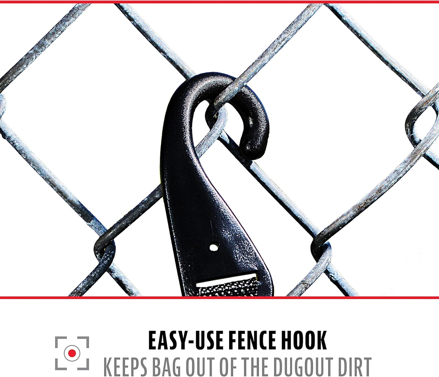 Franklin Sports Kids MLB Baseball Batpack Bag - Youth Baseball, Softball + Teeball Backpack - Sports Equipment Bag for Kids + Toddlers - Holds (2) Teeball + Baseball Bats + Includes Fence Hook - Black/Gray/White image number 3