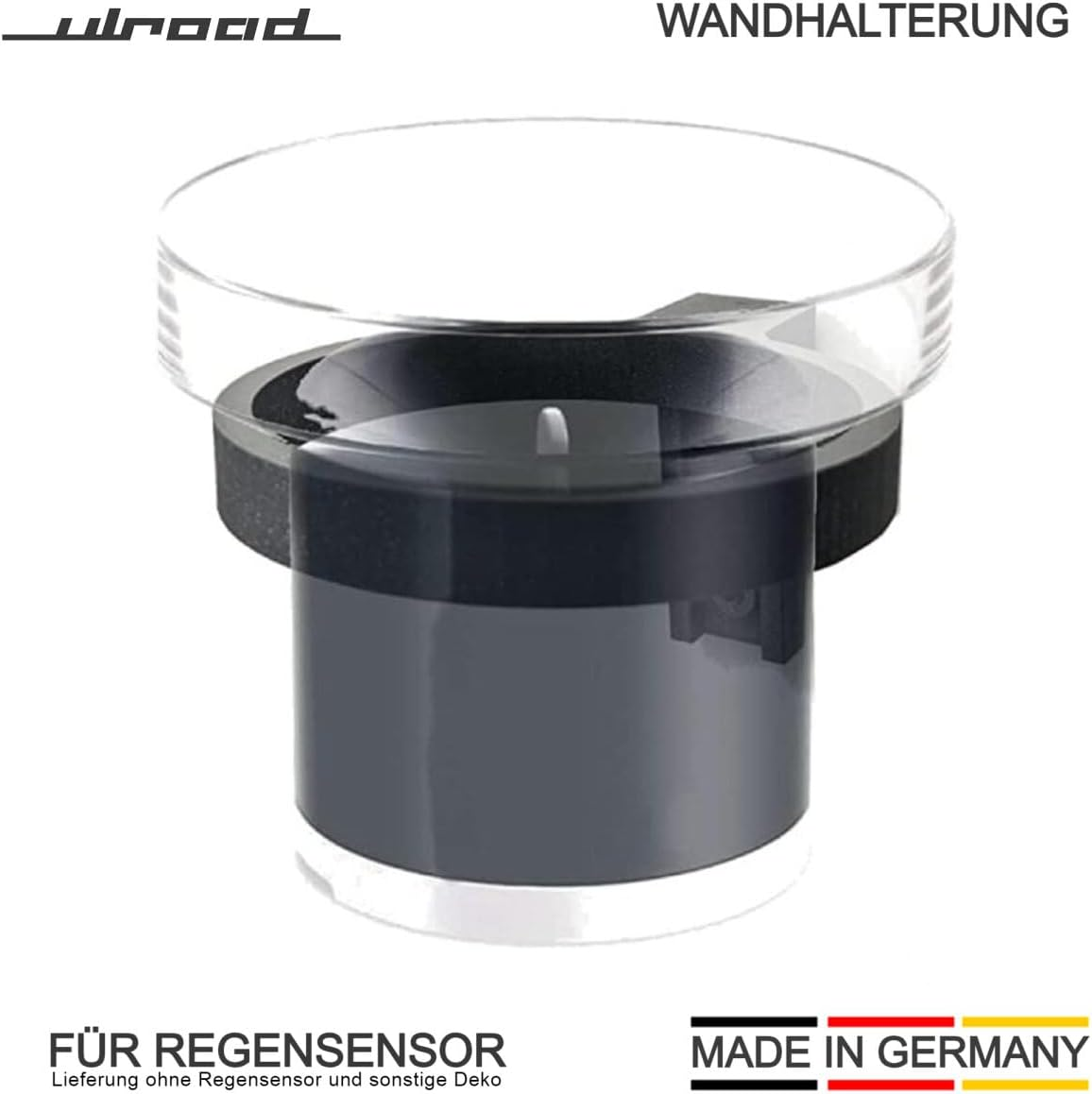 ULROAD Wall Mount for Netatmo Rain Gauge Wall Mount Rain Sensor Holder Black image number 4