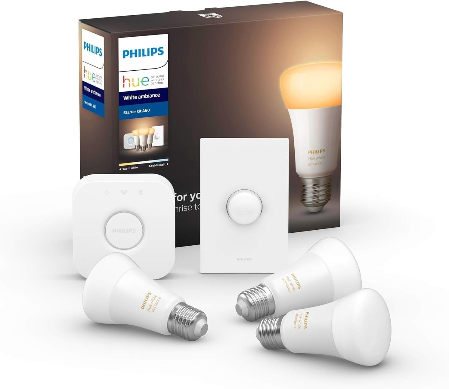 Philips Hue A60 B22 Smart Button Starter Kit image number 3