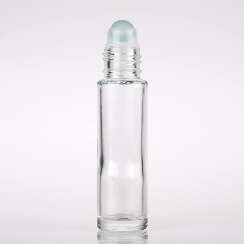 Pack My Product 12 X 10Ml Clear Glass Roll-On Bottle Set | Roller Bottles for Essential Oil, Perfume & Fragrance Creations image number 5