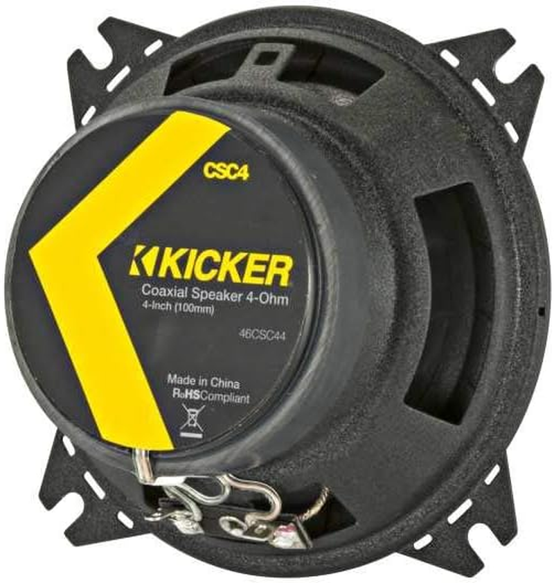 Kicker CSC44 4" 150W Car Speakers image number 1