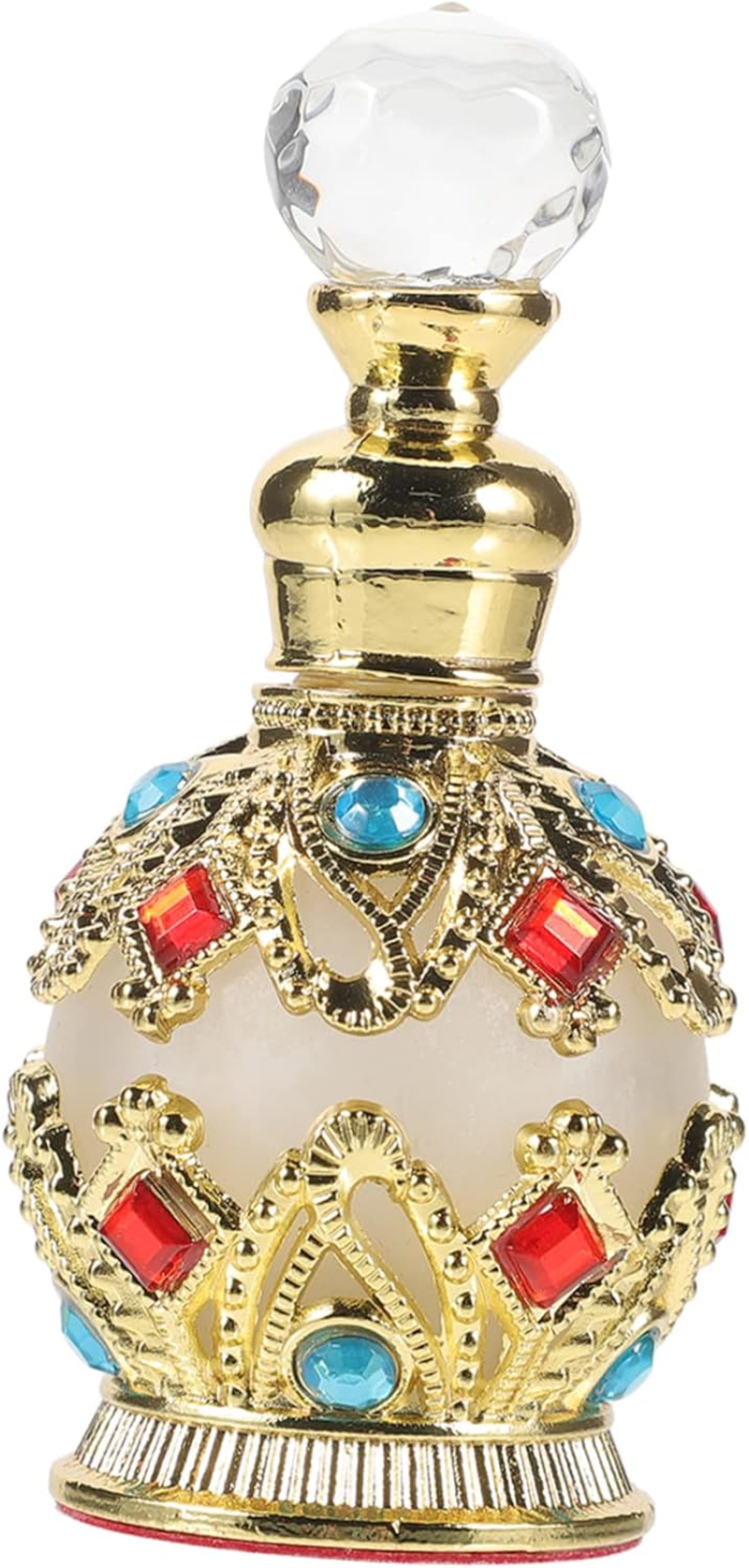 KOMBIUDA Refillable Glass Perfume Bottle Portable Fragrance Container for Travel Elegant and Leakproof Design for Essential Oils and Personal Use