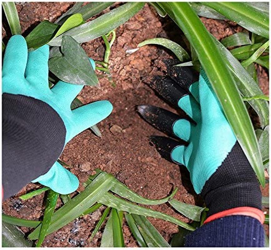 Garden Gloves with Claws, Waterproof and Breathable Garden Gloves for Digging Planting, Best Gardening Gifts for Gardening Enthusiast image number 4