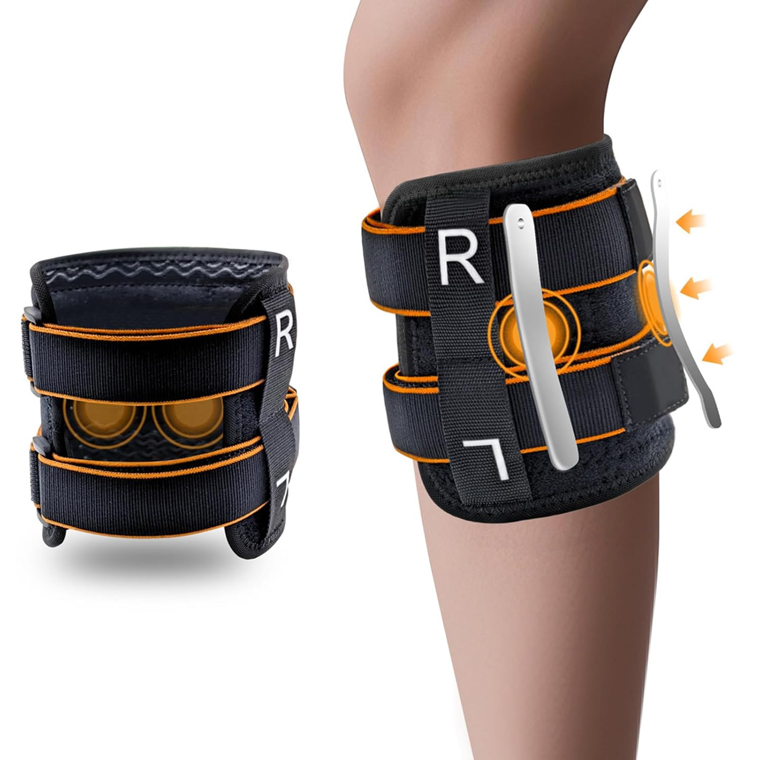 Sciatica Pain Relief Brace Device for Sciatic Nerve Pain, Sciatic Knee Leg Brace for Lower Back and Hip with Dual Pressure Pads, Suitable for Unisex image number 5