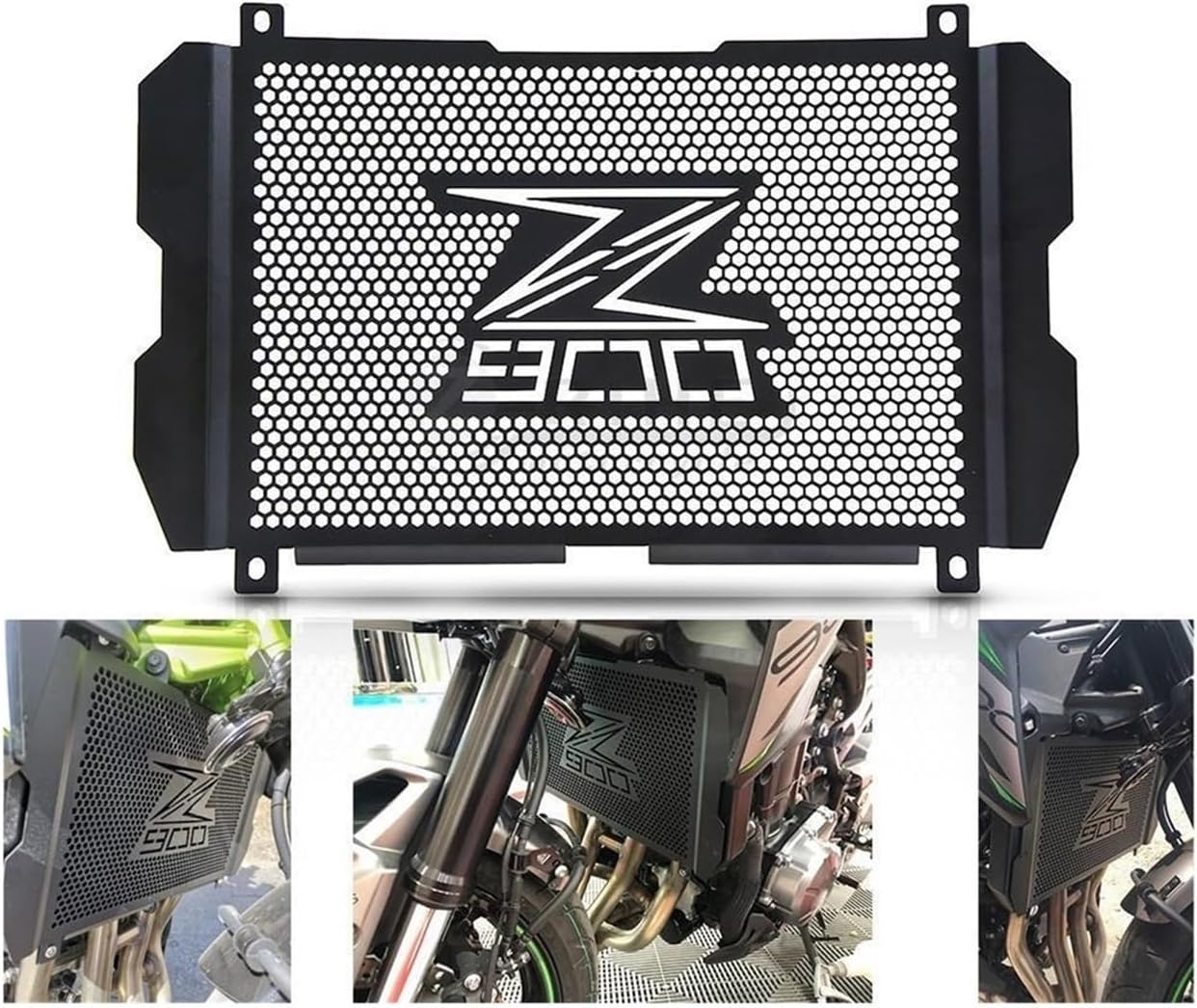Compatible with Z900 2021 2022 2023 Motorcycle Part Radiator Grille Guard Protection Compatible with Z900 Z 900 2017-2018 2019 2020 Accessories (Size : Z900 2017-2022) image number 3