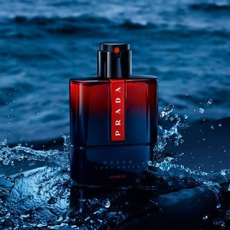 Prada Luna Rossa Ocean by Prada for Men - 3.3 Oz Parfum Spray (Refillable) image number 1