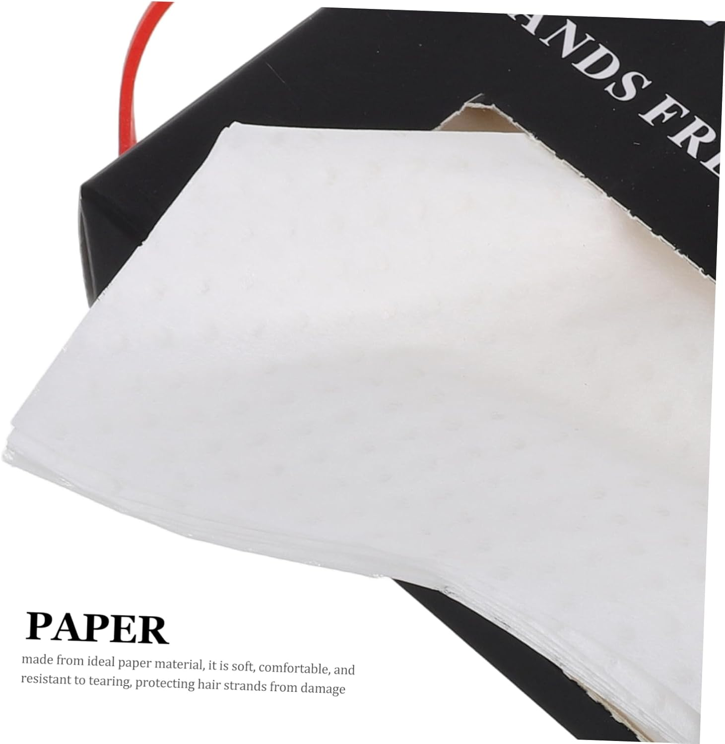 Beavorty Hair Perming Papers Hairdressing Paper Ultra Thin Breathable for Cold Perms Hot Perms Perfect for Women Men image number 6