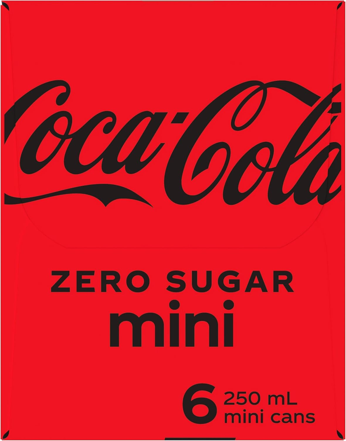Coca-Cola Zero Sugar Soft Drink Mini Can Multipack 6 X 250 Ml (Packaging May Vary) image number 6
