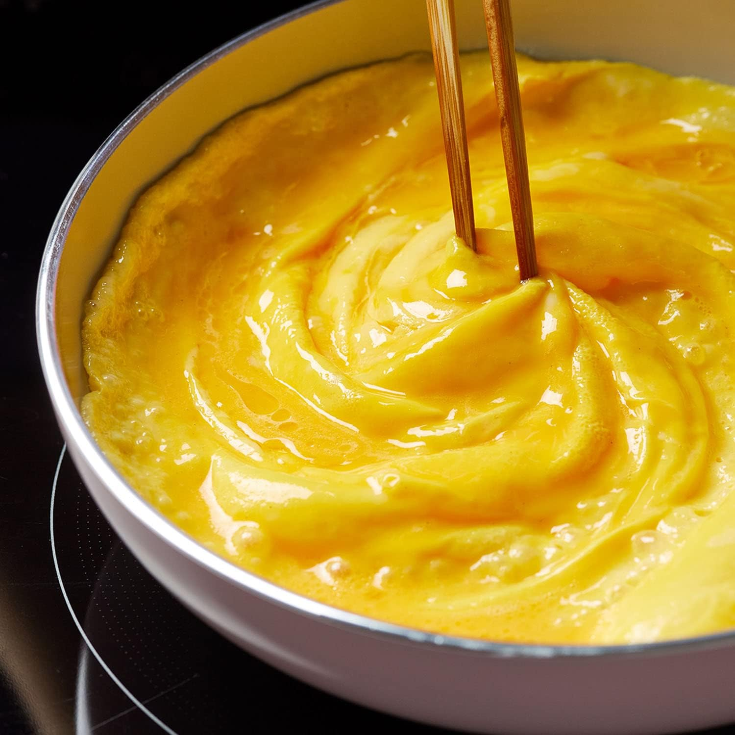 Greenpan Green Chef Fry Pan 10.2 Inches (26 Cm), IH Compatible, Ceramic Finish, Non-Stick Interior and Exterior for Easy Cleaning, Non-Toxic, Earth Color, Mint Green image number 6