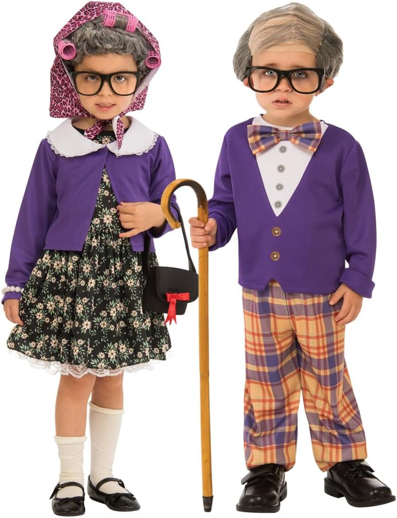 Rubie'S Girls' Little Old Lady Child Costume Dress image number 3