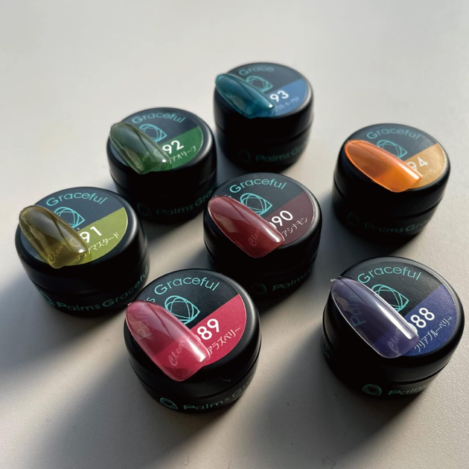 Palms Graceful Color Gel 3G 093 Clear Smoky Aqua