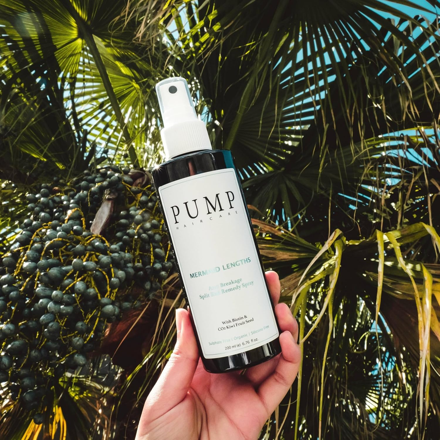 Anti Breakage + Split End Remedy Spray for Mermaid Hair Style - Pump Haircare