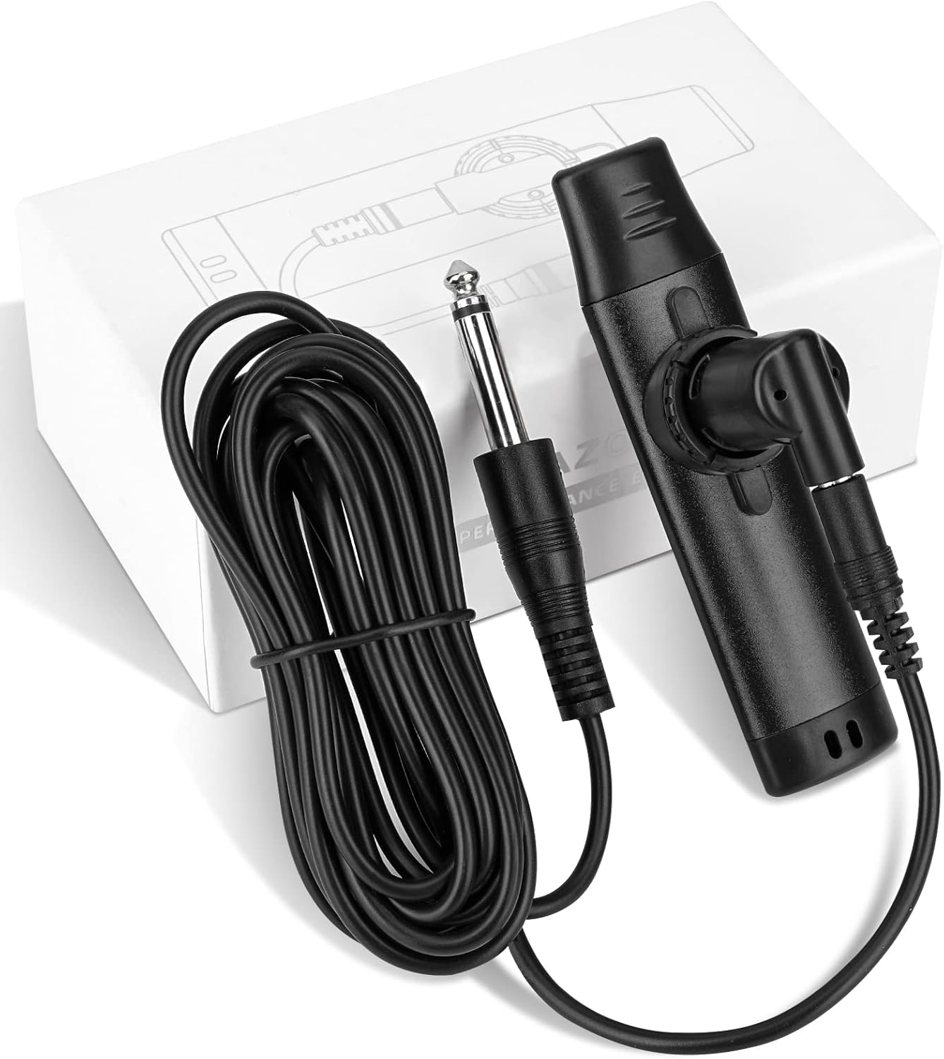 Kazoos with 5 Extra Membranes, Metal Kazoo with Adjustable Tone for Guitar, Ukulele, Violin, Piano, Keyboard, Easy to Learn Musical Instruments for Kids/Adults/Music Lovers. (Black)