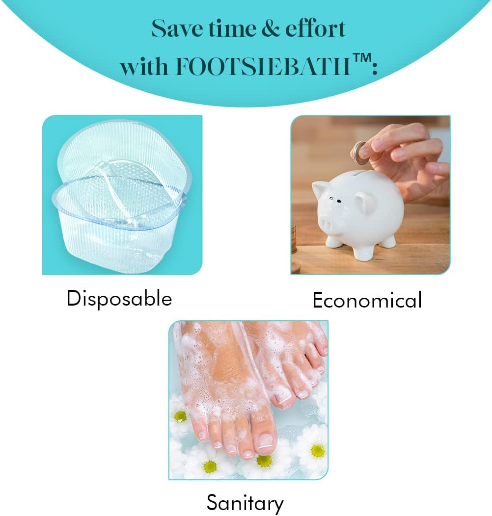 Footsie Foot Bath Liners, 100 Count image number 5