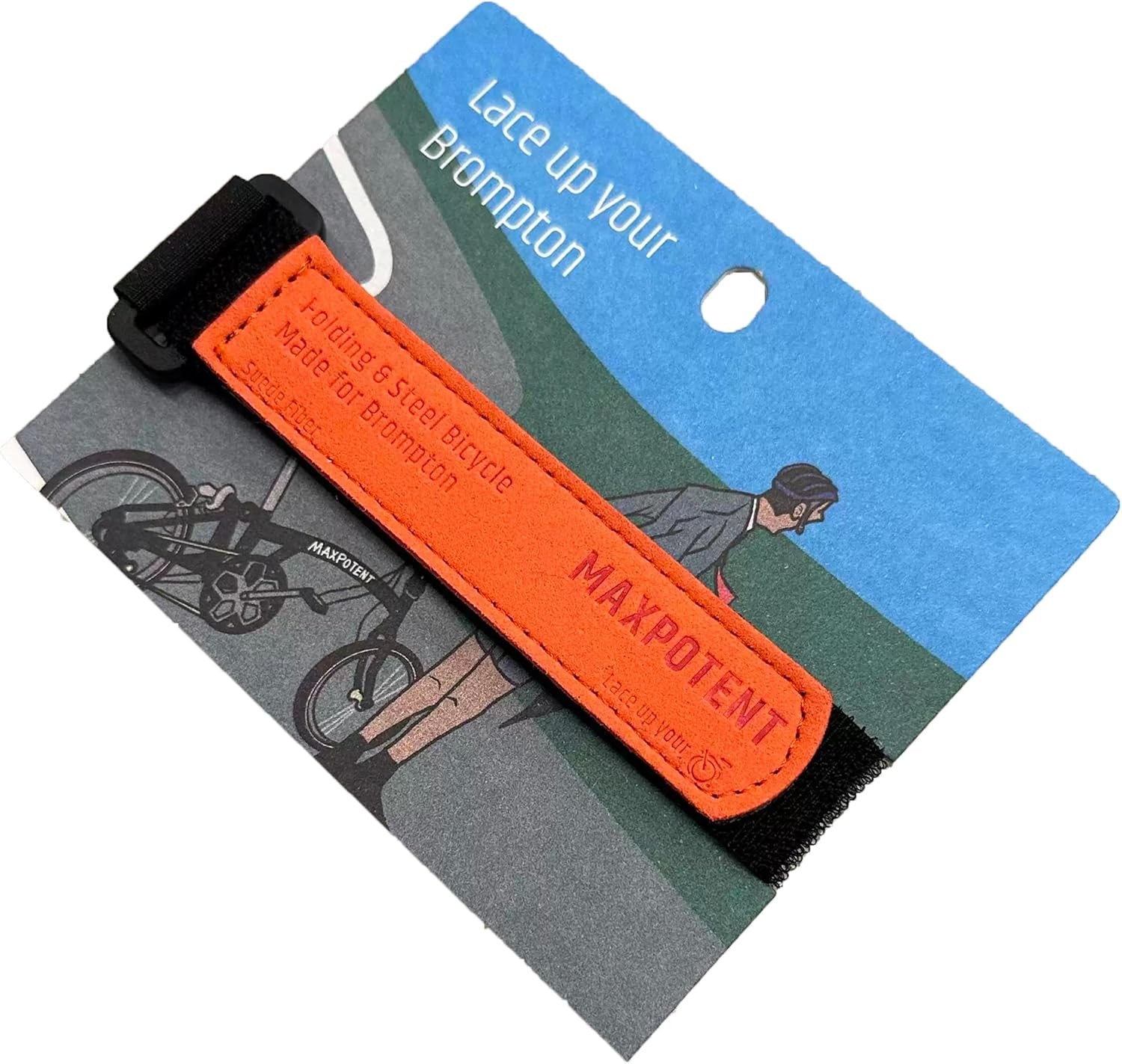 Magic Fastening Management Straps, Reusable Hook and Loop Cable Cord Organizer Ties, Multipurpose Elastic Leg Straps for Outdoor Activities, Elastic Ankle Safety Bands for Cycling（Blue）