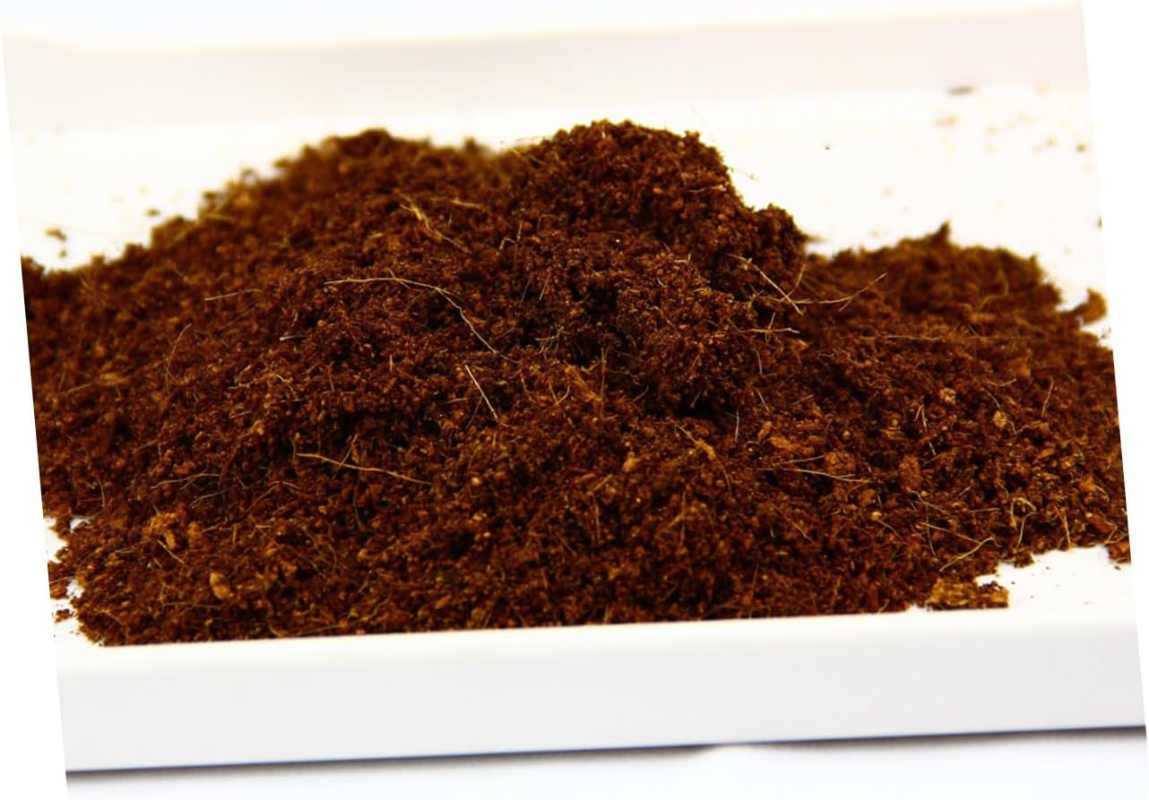 Sosoport Coconut Fiber Nutrient Soil Blocks for Gardening Compressed for Vegetable and Flower Planting 5 Pcs (6X2.5Cm) image number 1