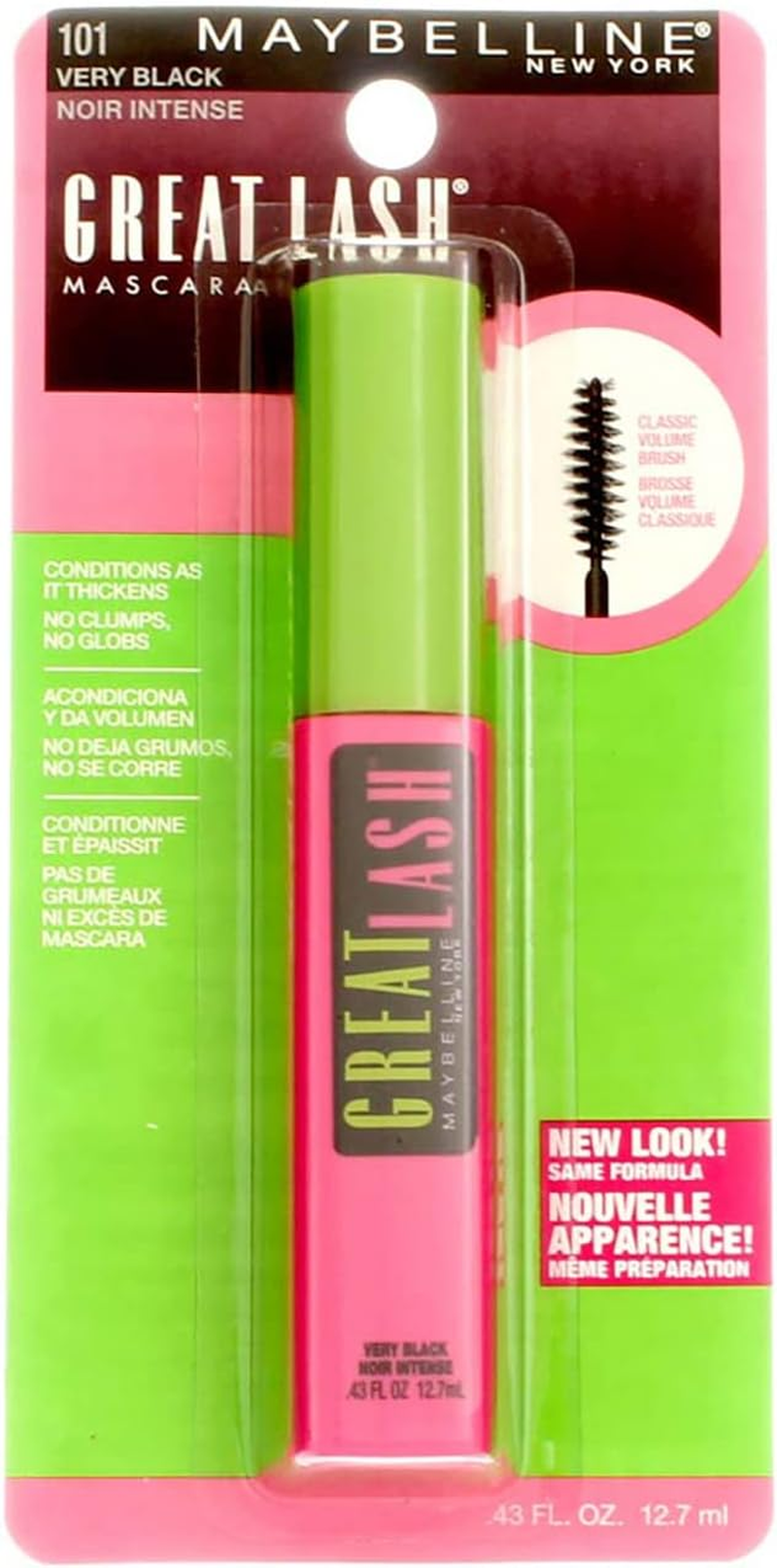 Maybelline Great Lash 101 Very Black Mascara image number 3