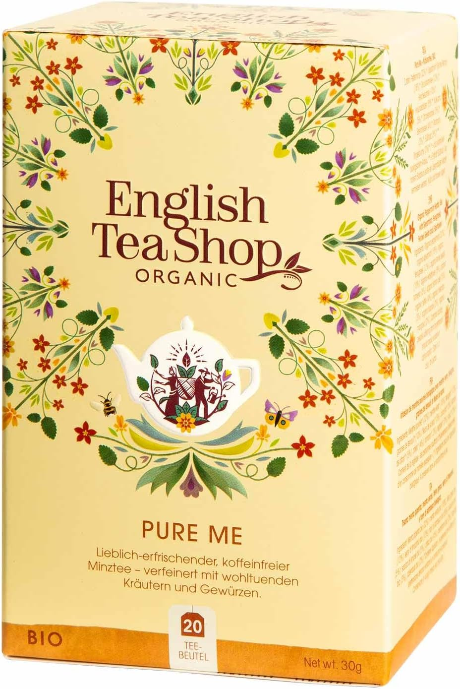 English Tea Shop English Tea Shop Organic Wellness Tea Revive Me 20Pc, 30 G image number 2