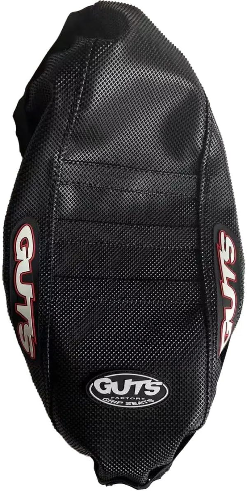 Motorcycle Pro Ribbed Rubber Gripper Soft Seat Cover for Surron Sur-Ron Lightbee Light Bee X S Off-Road Electric Vehicle E-Bike (Black)