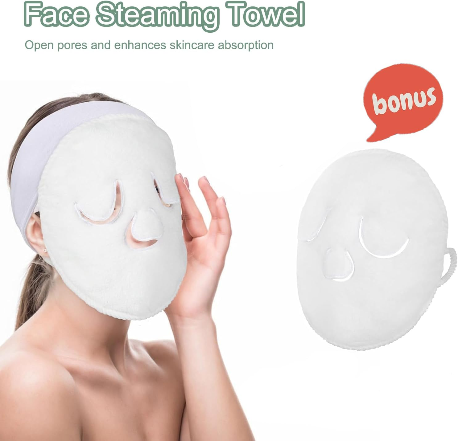 Professional Facial Steamer with Hot Ozone, Stand Face Steamer on Wheels, Face Steamer for Facial Deep Cleansing for Beauty Salons, and Spas, 360&deg; Ratotable Nozzle, Adjustable Height