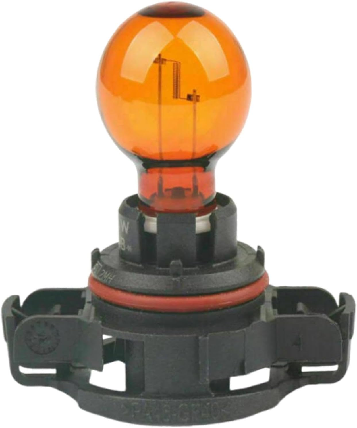 Motivetech Psy24W Front Turn Signal Light Bulb, Auto Component, Automotive Accessories Yellow Fog Light Bulb DC12V 24W for GTI C5 image number 4