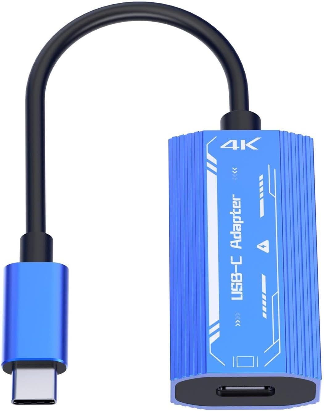 ZGUZMCMK USB C to Ar Glasses Adapter with Charging Port High Performance Plug and Play Portable for Game Console, PC, Tablet, Monitor