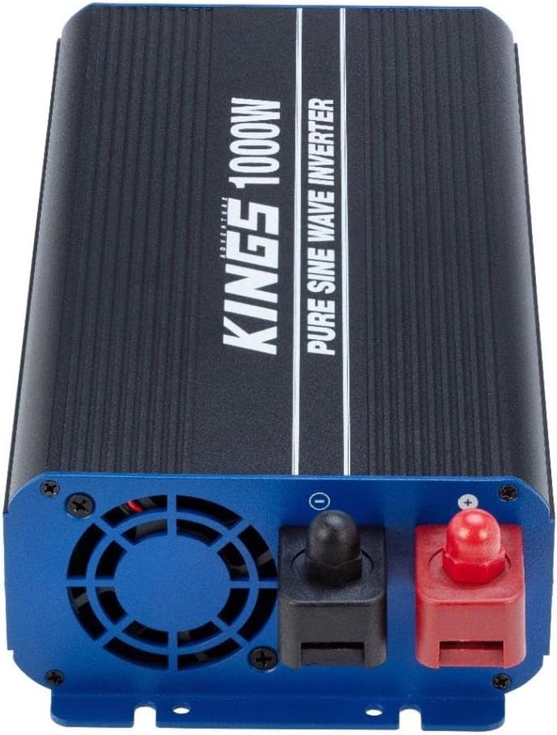 Kings 1000W Pure Sine Wave Inverter | 1,000 Watts | Pure Sine Wave | AGM and Lithium Compatible image number 1