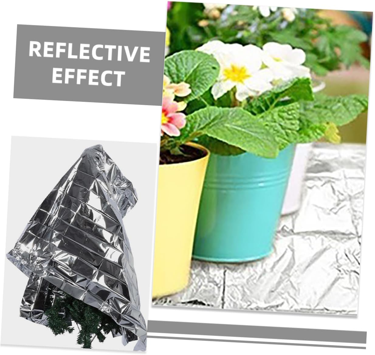 Heating Insulation Film for Gardening Film Sheet Supply Simple Plants Reflective Sheet Reusable and Garden Bed Cover image number 3