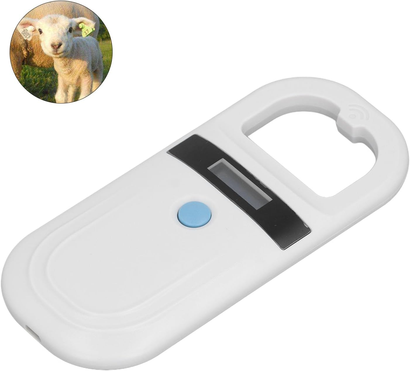Pet Microchip Reader, Portable Pet Chip Scanner for ISO11784, 85 FDX B, EMID, Rechargeable Data Storage Animal Tag Scanner, Animal Chip Scanner for Pet Livestock Wildlife image number 5
