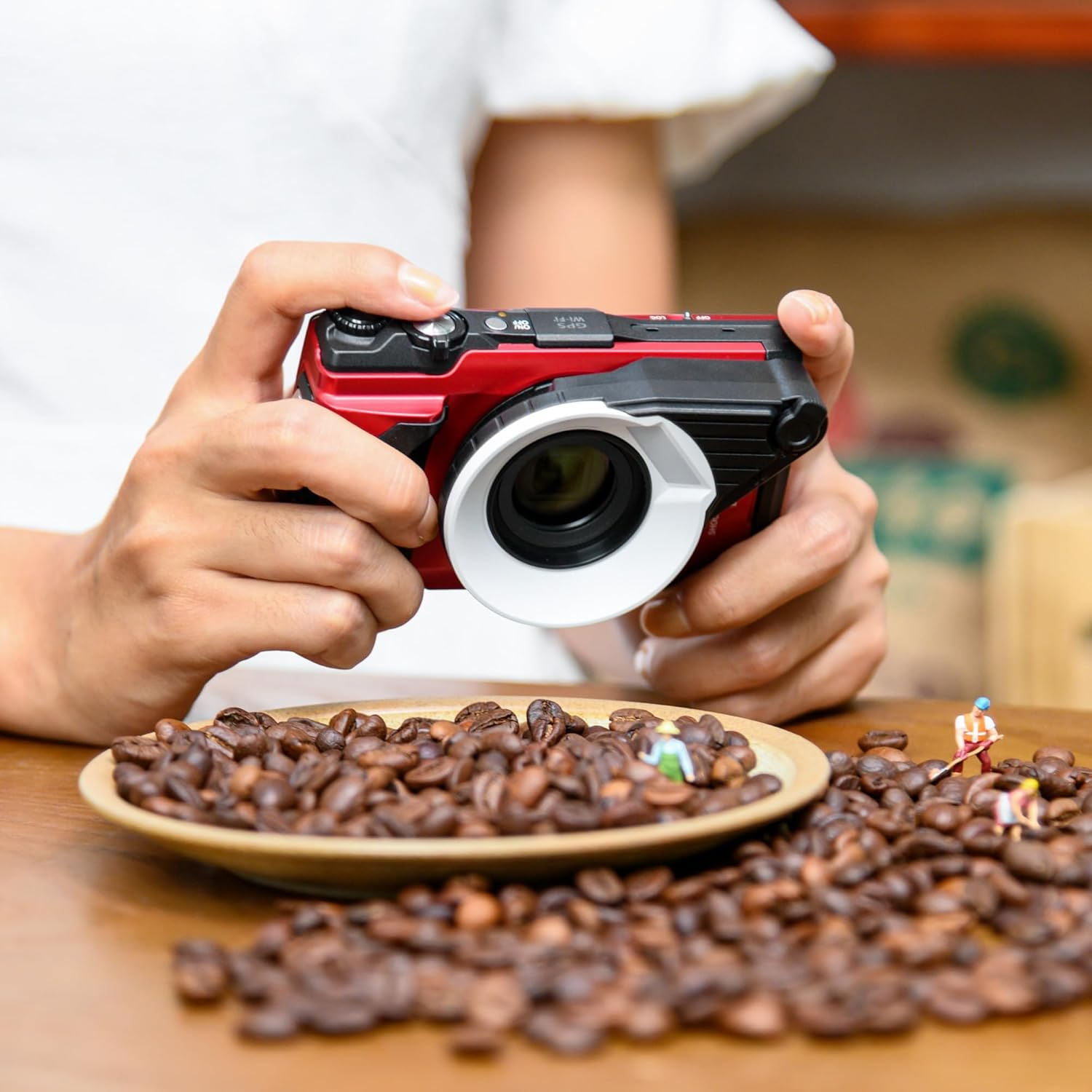 JJC Flash Diffuser for Olympus TG-7 TG-6 TG-5 TG-4 TG-3 TG-2 TG-1, Replace Olympus FD-1 Light Guide, Macro Flash Diffuser Light for Olympus Tough TG7 TG6 TG5 TG4 TG3 TG2 TG1 image number 1