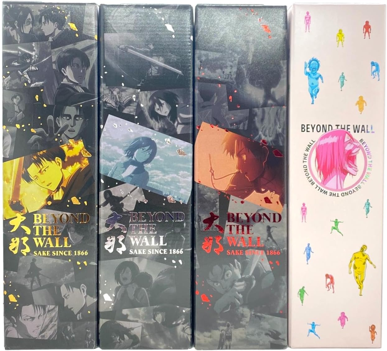 AOT beyond the Wall Sake Set (4)