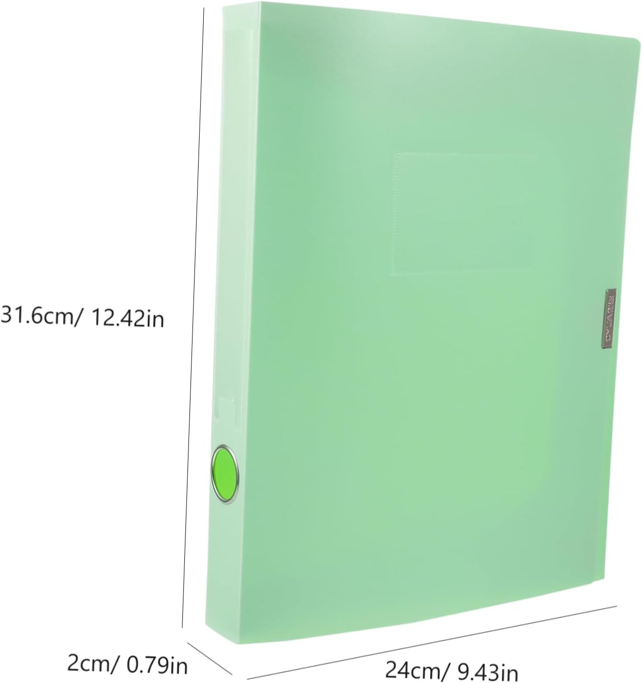 NUOBESTY File Box Document Folder Storage Box Office Supply Paper Organizer Desk Accessory image number 1