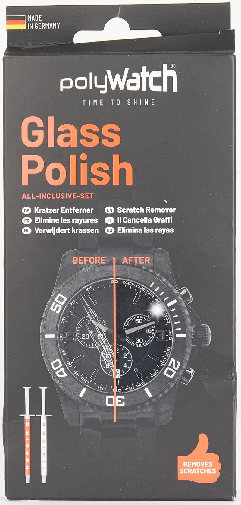 Unbekannt Polywatch Glass Polish Glass Polish Scratch Remover Watch Glass Scratch Remover, 1 Count (Pack of 1) image number 6