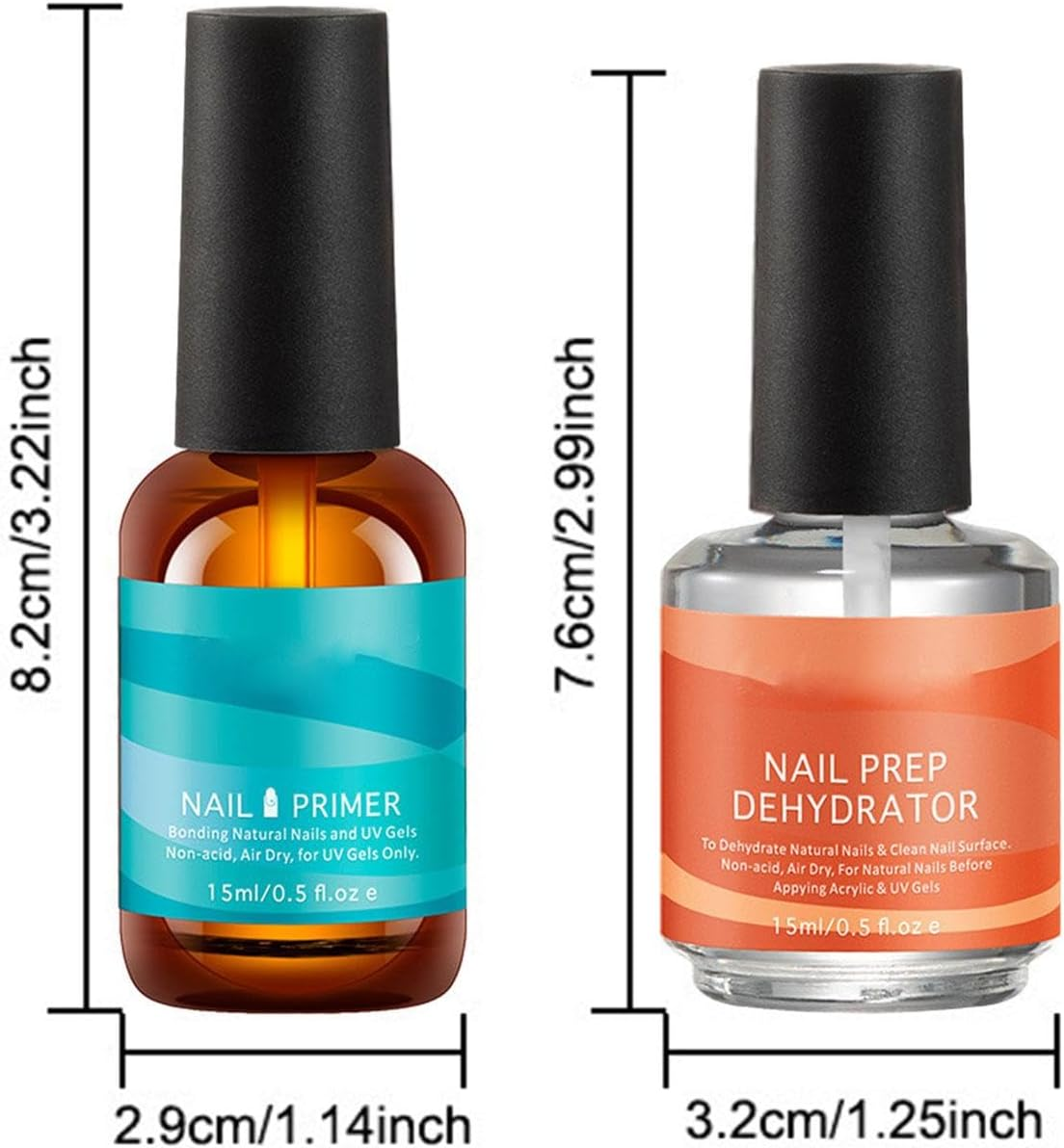 Ysyqkn Nail Dryer and Nail Primer, Nail Gel Quick Drying Gel Primer, 15 Ml (0.5) Nail Accessories Set image number 6