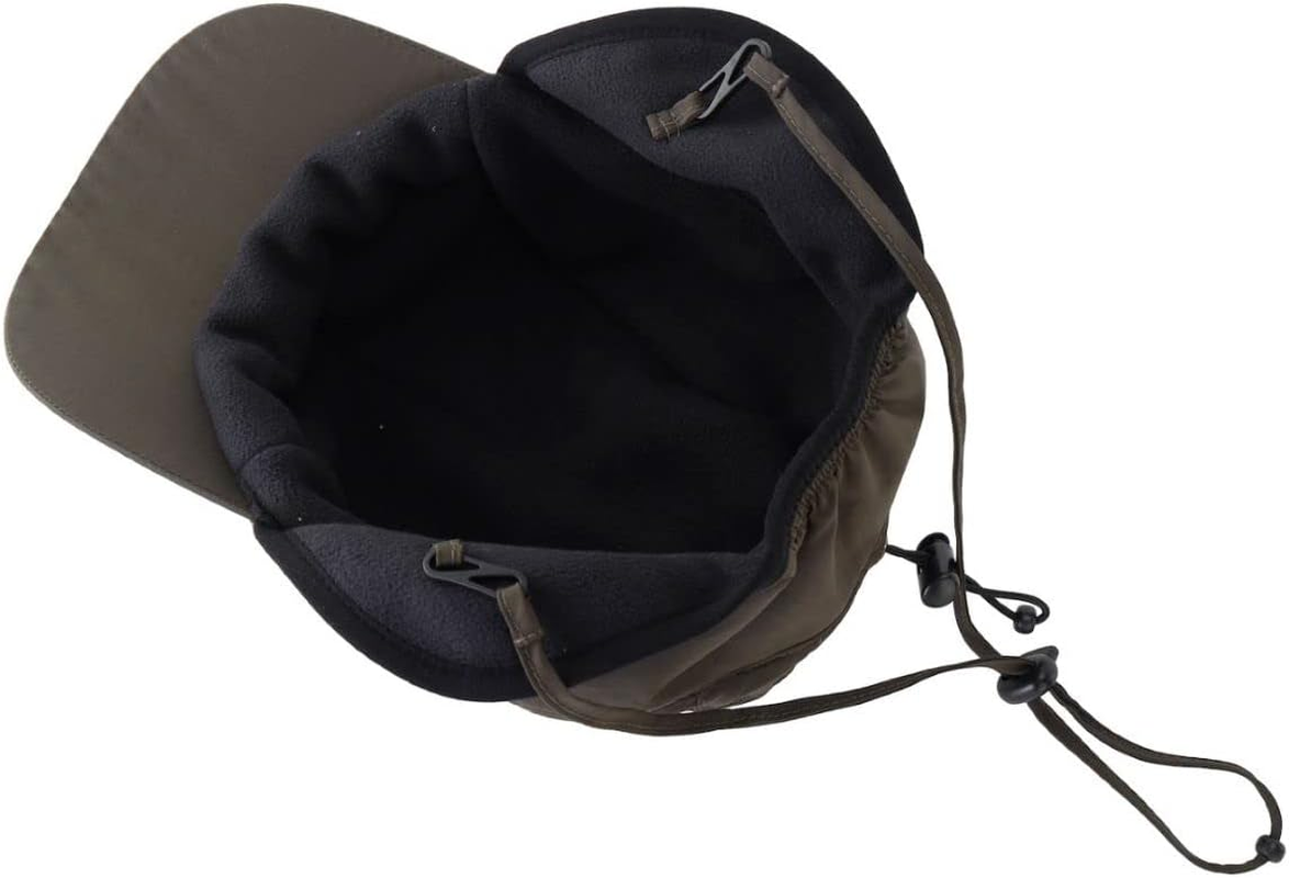 Magracy Outdoor Men'S Baseball Cap Waterproof Winter Earflap Hat - Army Green image number 2