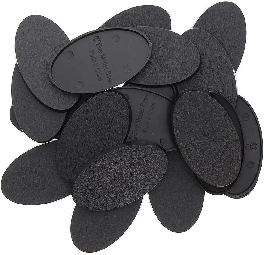40Pcs Base 60X35Mm Plastic Model Bases for Gaming Miniatures or Wargames Table Games MB660 image number 2