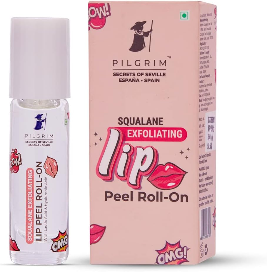 Pilgrim Spanish Squalane Lip Peel Roll Unisex 6 Ml (Transparent) image number 4