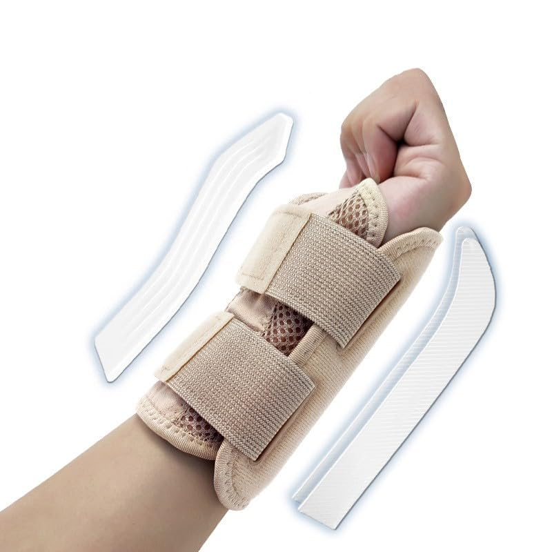 AIMALL Carpal Tunnel Wrist Brace Night Sleep Wrist Support Splint for Pain Relief, Ergonomic Wrist Stabilizer for Men & Women image number 4