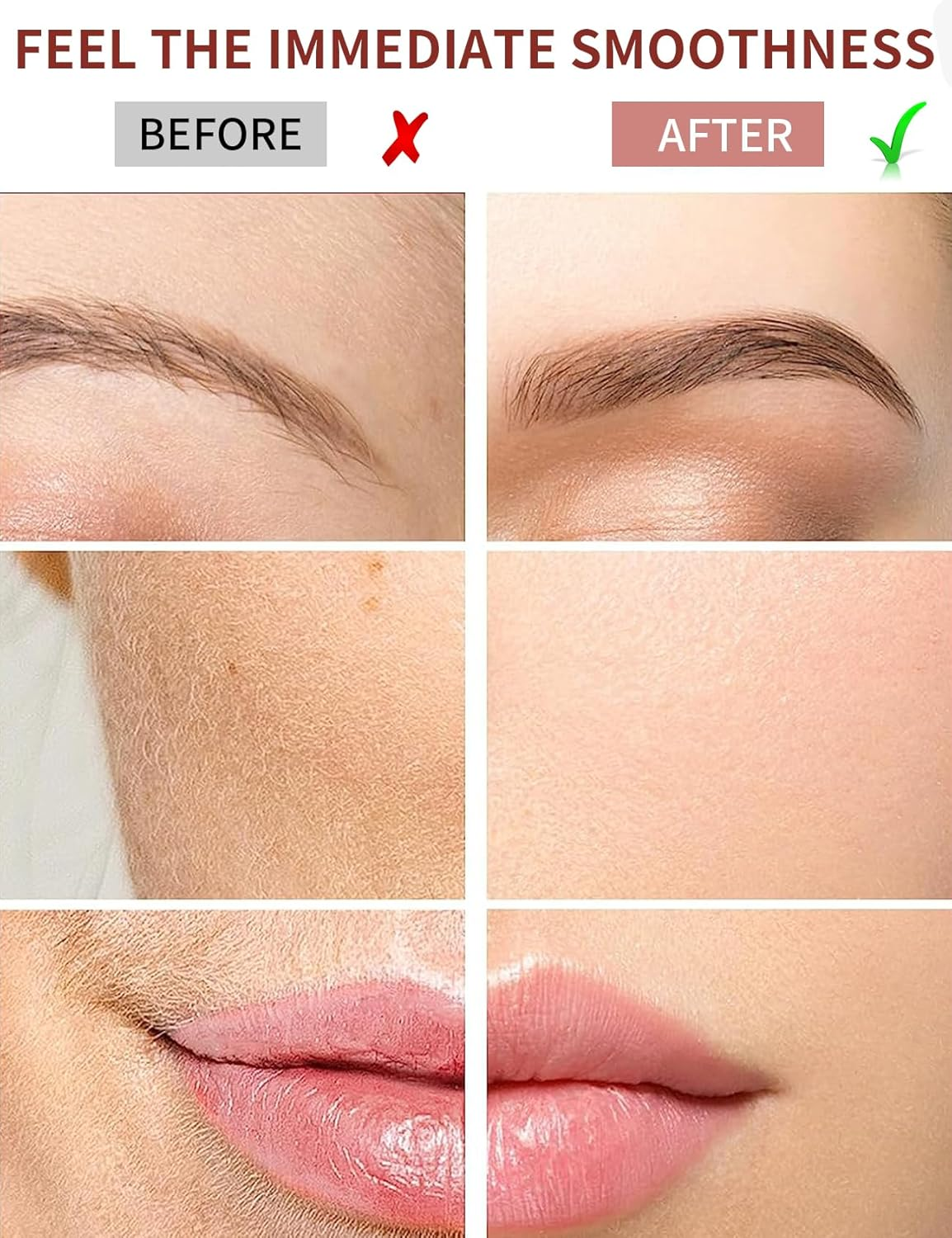 6 Pieces Dermaplane Razor for Women Face, Eyebrow Razors Professional Tool for Peach Fuzz, Exfoliating Tool Shaver with Precision Cover, Facial and Eyebrow Hair Removal, Gentle Skin Exfoliation Blade image number 1