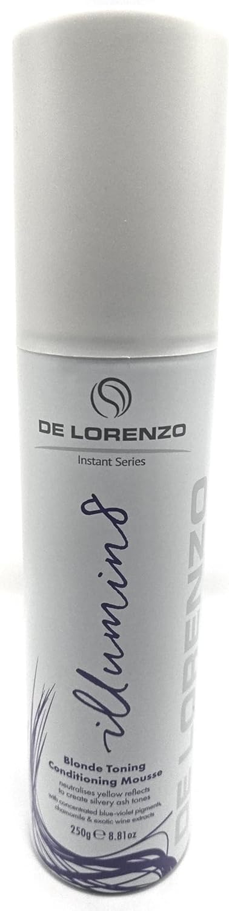 De Lorenzo Instant Illumin8 Blonde Toning Conditioning Mousse 250Ml