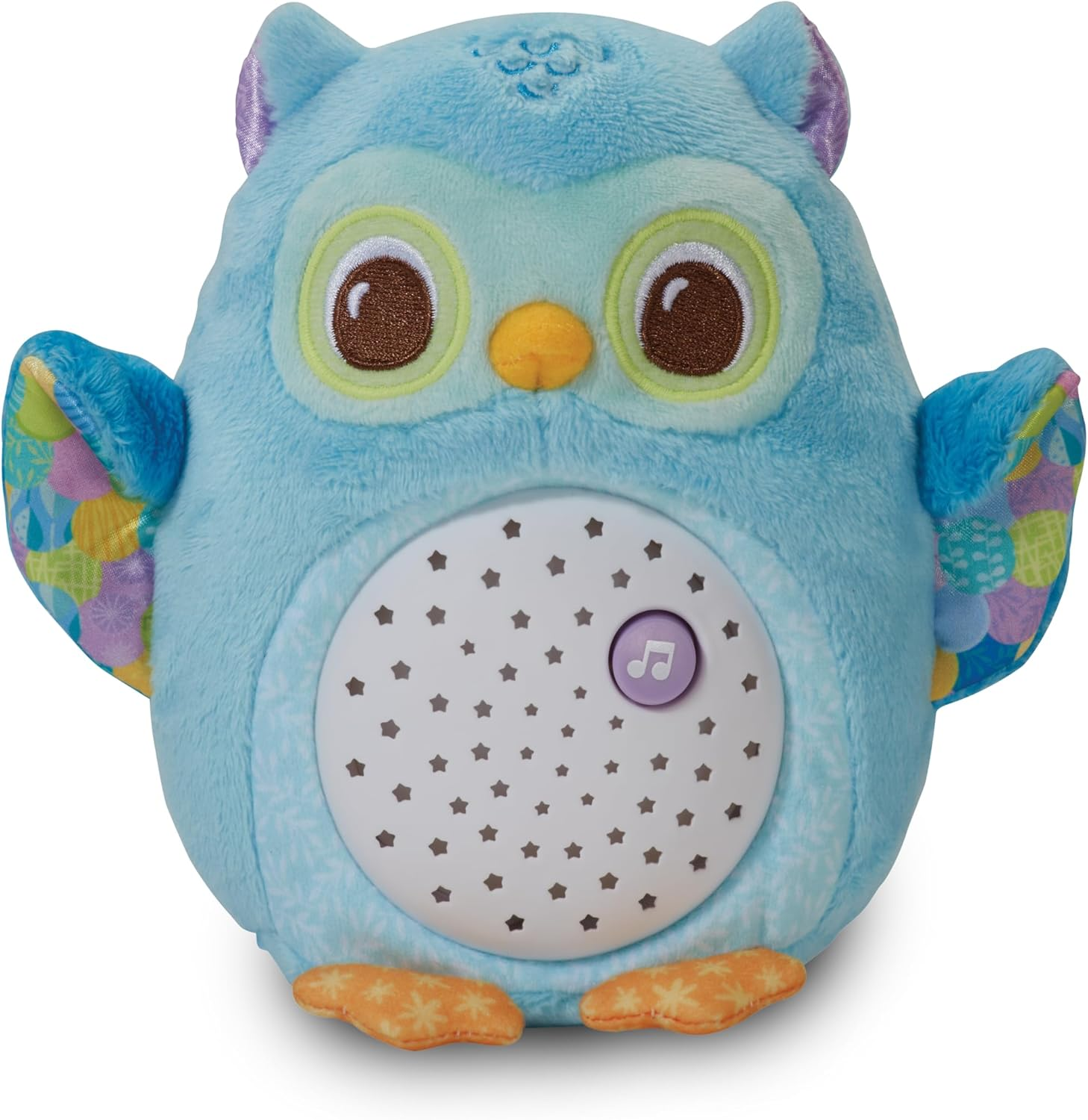 Vtech Twinkle Lights Owl - Electronic Owl Plush Toy - 566903 - Blue image number 5