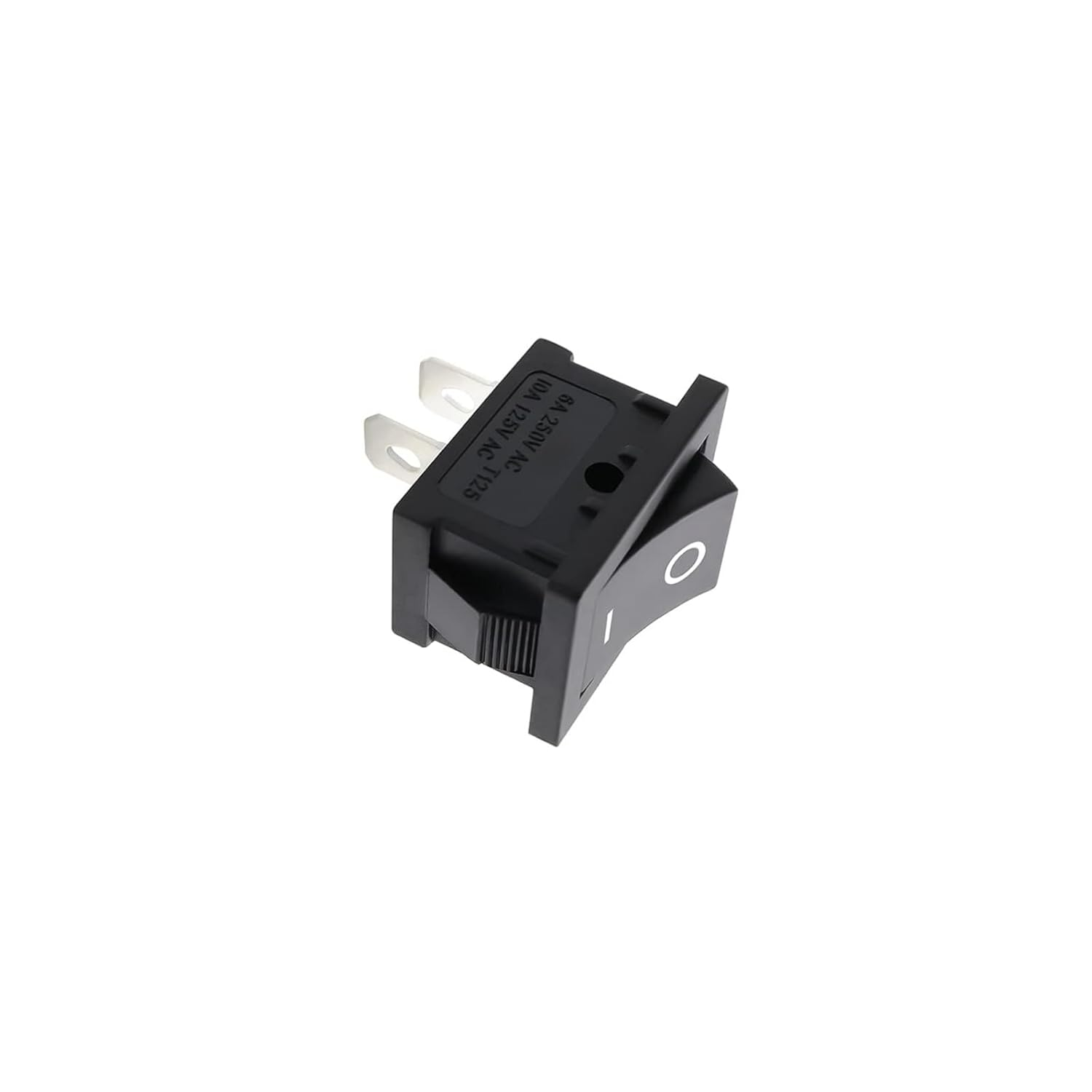 On/Off Boat Rocker Switch,2 Pin Position Snap 12V 110V 250V,Car Auto Boat round Rocker(10Pcs)