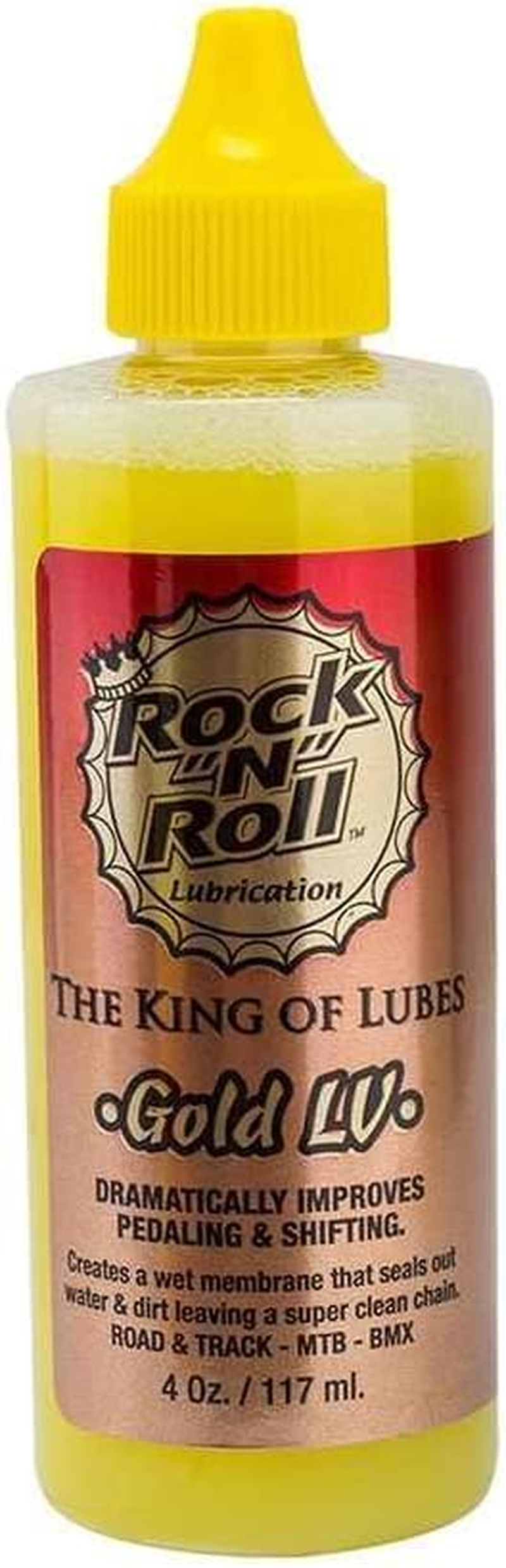 Rock N Roll Gold 4Oz Bike Bicycle Lube image number 1