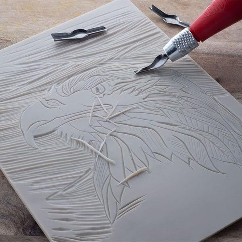 Essdee Softcut Lino Carving Block, 100 Mm X 105 Mm Size